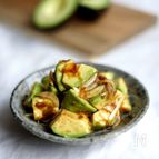 アボカドと新玉ねぎのおかか中華あえ