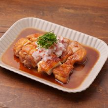 照り焼きチキンアレンジ！照りチキのサッパリ梅おろし和え
