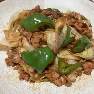 りんごの作ってみた!投稿(キャベツたっぷり回鍋肉(ホイコーロー))