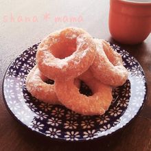 ふわもち～♪見た目レトロな新食感ドーナツ♪
