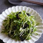 『水菜の韓国のり和え』ぱぱっとすぐ完成♡