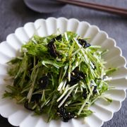 『水菜の韓国のり和え』ぱぱっとすぐ完成♡