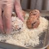 給食で大人気！【真珠蒸し】の工程2