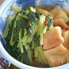 はんぺんと小松菜のピリ辛クタクタ煮【作り置き】