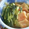 はんぺんと小松菜のピリ辛クタクタ煮【作り置き】