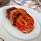 ジュワッとジューシー♪トマトの肉巻きステーキ