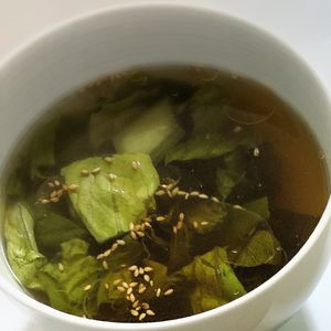 曖昧の作ってみた!投稿(パパッと完成『わかめスープ』美容健康♡栄養満点♪)