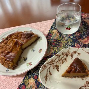 Chiezoの作ってみた!投稿(オートミールでヘルシーに♪大人なコーヒーチーズケーキ)