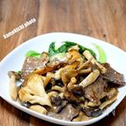 牛もも肉のオイスタークリーム煮