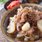 【牛こま200gで4人分】牛肉と新玉ねぎの甘辛煮#作り置き