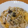 まゆのの作ってみた!投稿(味付け1つ!きのこたっぷり絶品ペペロンクリームパスタ)