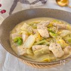 とろ〜り濃厚♡生クリーム不要【鶏むね肉と白菜のクリーム煮】