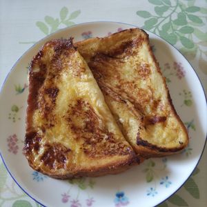 KUMIKOの作ってみた!投稿(簡単♩絶品『ふわふわフレンチトースト』)