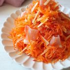 【優しい味】生ハムとりんごのキャロットラペ