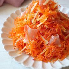 【優しい味】生ハムとりんごのキャロットラペ