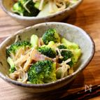 レンジで時短！！『ブロッコリーとえのきのにんにく炒め』