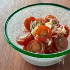 5分で完成！【ミニトマトとみょうがのナムル】