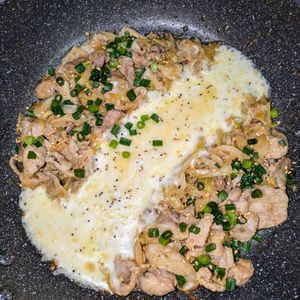 joe sanの作ってみた!投稿(チーズテジプルコギ(豚プルコギ)・豚こまでお手軽♪)