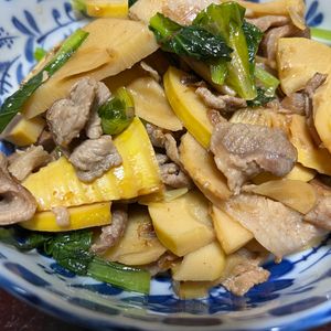 あんころの作ってみた!投稿(【簡単美味しい♡︎たけのこと豚肉の和風だし煮】煮物/旬レシピ)