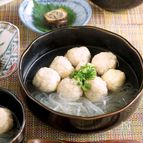 鶏団子と春雨のおかずスープ《お財布にもやさしい》