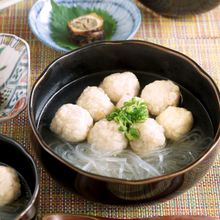 鶏団子と春雨のおかずスープ《お財布にもやさしい》