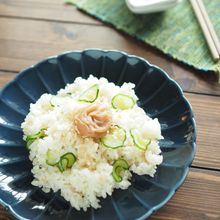暑い日にもさっぱり食べられる!炊飯器で簡単!梅ごはん