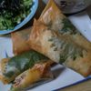 花月雨音🪷の作ってみた!投稿(【カニかまチーズ春巻き】揚げずに皮パリパリッ!)