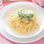 ゆるフワ♪ツナたまごのクリスタルあんかけ