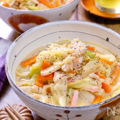 【お店並み♡我が家の絶品ちゃんぽん】超簡単なのに本格的！