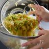 キャベツとツナの豆腐クリームサラダの工程2