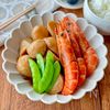 やさしいおだしで♩里芋と海老の含め煮