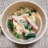 よっこの作ってみた!投稿(5分で完成♪【かに玉わかめスープ】)