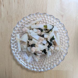 ゆいの作ってみた!投稿(【中華風大根ツナサラダ】無限に食べれる♡パパッと和えるだけ！)