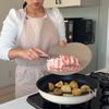 【焼き肉じゃが】レンジで時短、煮込まず簡単の工程3
