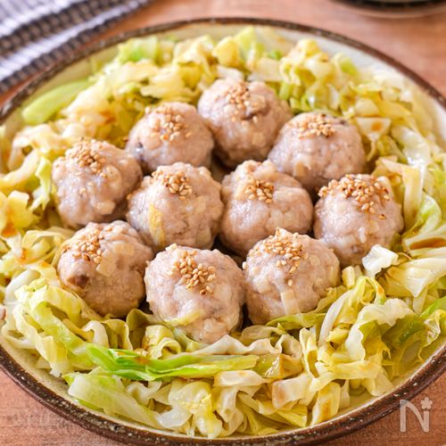 【春の皮なししゅうまい】たけのこ×キャベツのワンパンおかず!