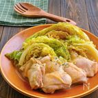 レンジで本格派♪キャベツと鶏肉のレモンバター煮