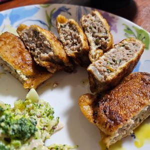 Maiの作ってみた!投稿(【もやしとニラの油揚げ餃子】簡単節約おかず♡おつまみにも◎)