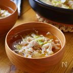 具沢山・栄養たっぷり「白菜と豚肉のうま塩スープ」
