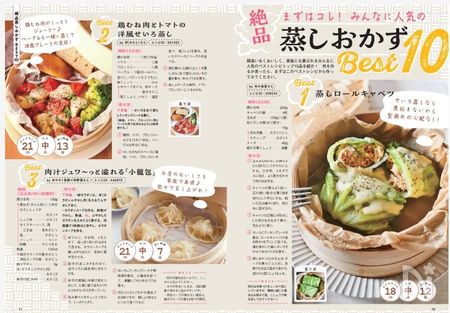 人気の蒸しおかず
