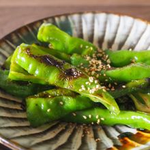 疲労回復!万願寺とうがらしの和風グリル