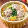 全部入れて待つだけ◎野菜たっぷり【肉団子と白菜の春雨スープ】