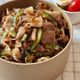 苦味を和らげて食べる【ゴーヤと豚バラ甘辛丼】