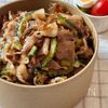 苦味を和らげて食べる【ゴーヤと豚バラ甘辛丼】