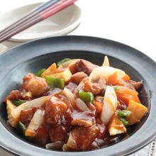 フライパンで作る！「揚げない酢豚」