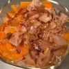ひらひらにんじんのおかか中華和えの工程2