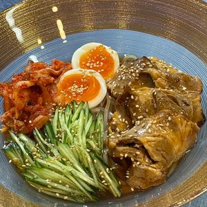 楽ラク手抜キッチン🐶🐾の作ってみた!投稿(【冷麺風そうめん】旨辛さっぱり☆夏の簡単お昼ごはん♪)