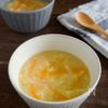 ふんわり【にんじんと玉ねぎの中華風かきたまスープ】