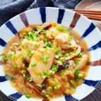 さっぱりなのにご飯が進む！鶏胸肉としいたけのみぞれ煮