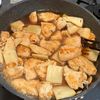 しっとり鶏むね肉とたけのこのオイスター炒めの工程3