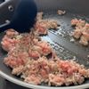 【じゃがいもとちぎりピーマンの旨辛そぼろ炒め】ご飯が進む♡の工程2